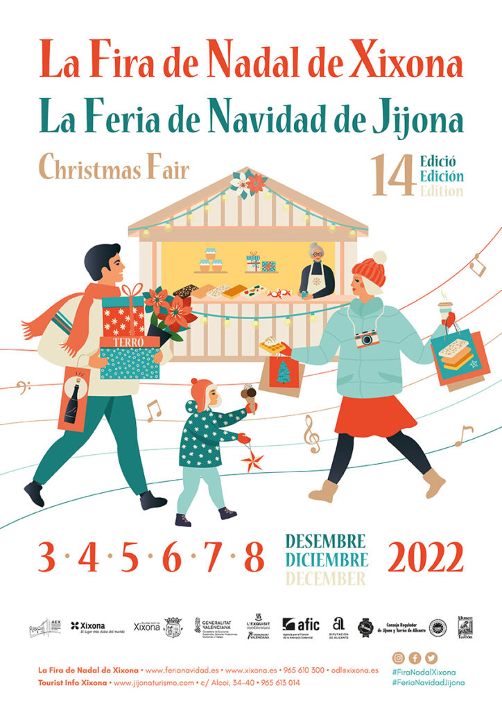 Cartel Feria de Navidad XIV de Jijona